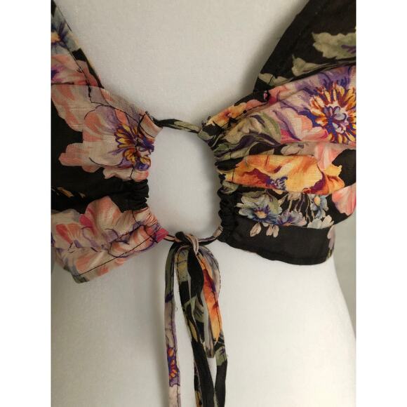 GUESS Cassandra Top Women's Size Small Puff Sleeve NEW - Picture 6 of 9